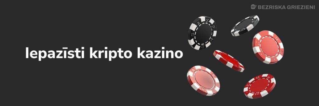 Iepazīsti kripto kazino